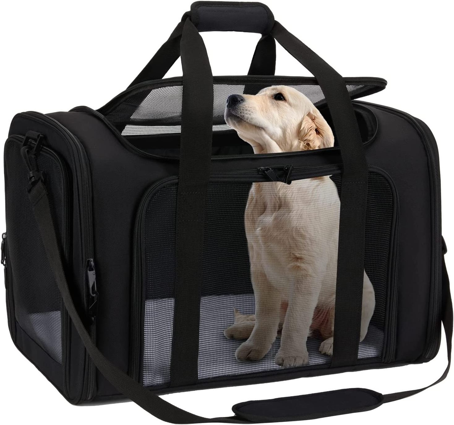 JW PET dog carrier for medium dogs,cat carrier bag,dog travel carrier large cat carrier breathable Great Ventilation