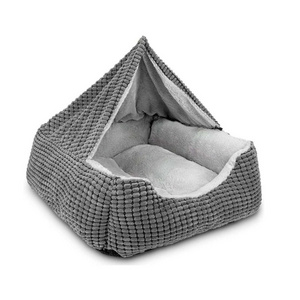 ZYZPET Dog Beds Cave Hooded Blanket Puppy Bed Luxury Cat Beds For Warmth And Machine Washable