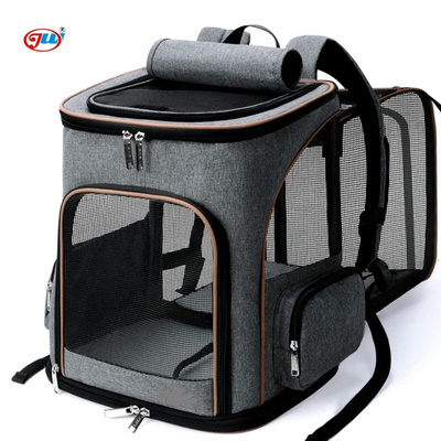 Cat Backpack Expandable Pet Carrier Backpack for Small Cats and Dogs, Airline-Approved Foldable Dog Carrier Backpack