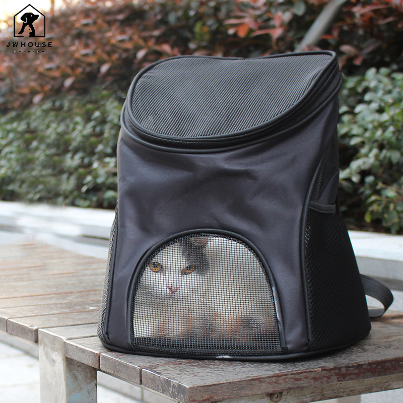 Outdoor Travel Pet Cat Carrier Backpack Breathable Cat Carrying Bag Goods for Pets Products Mochila Para Gato Nylon Backpack