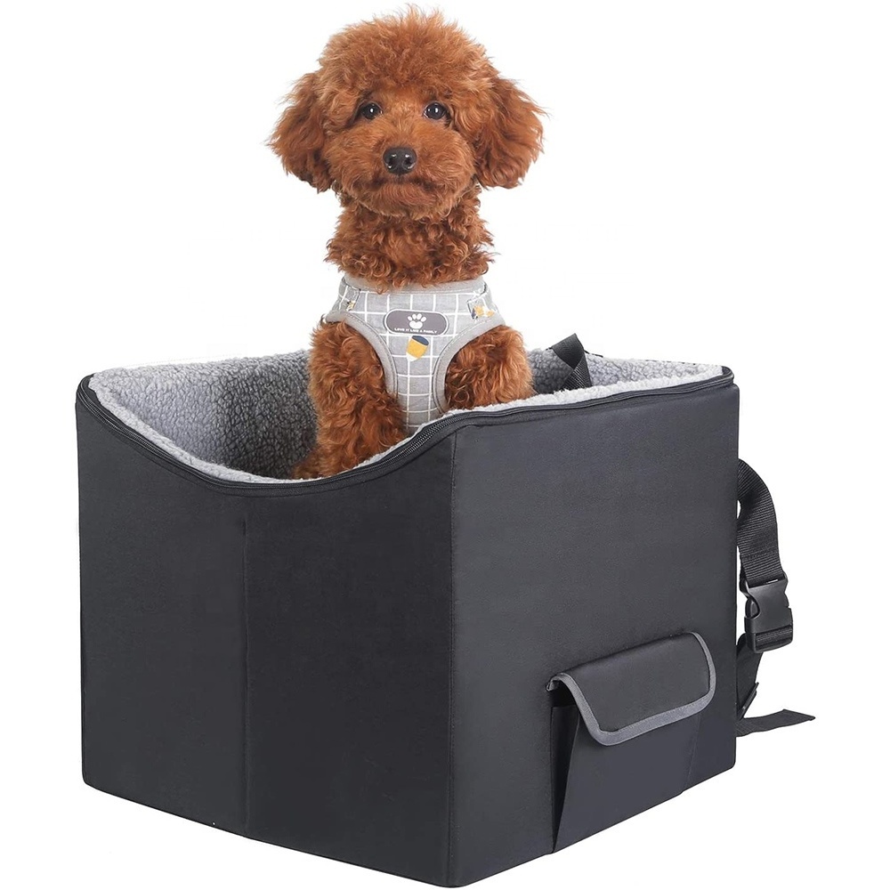 Pet Booster Seat for Small Dogs Lookout Dog Car Seat Safety Dog Puppy Vehicles Bed for Front Seat