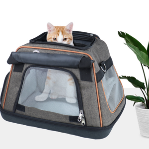 ZYZ PET Cat Carrier Soft Sided Airline Approved dog backpack,Pet Travel bags for kitten Puppy Portable Foldable hiking