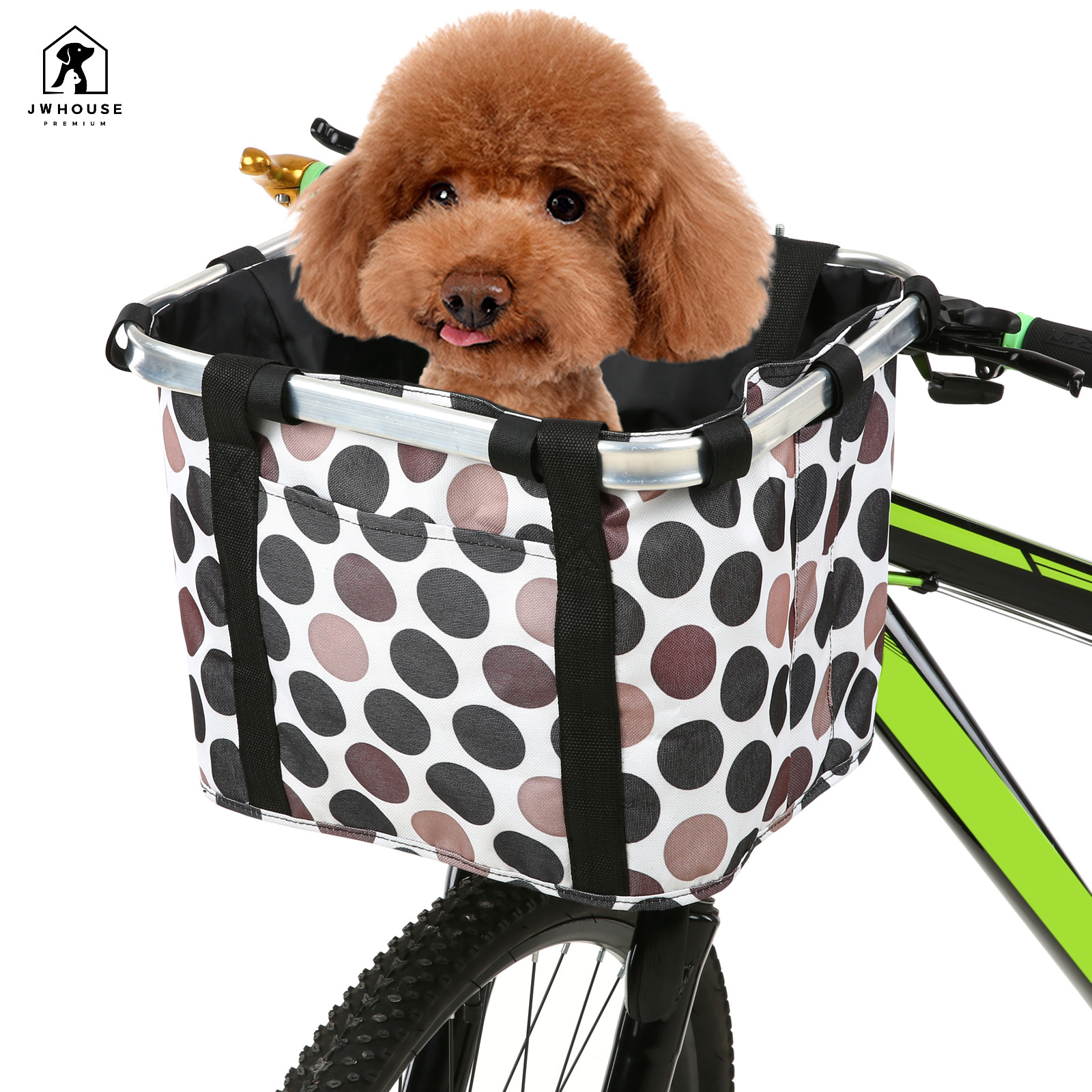 10KG Load Bicycle Basket Pouch Bike Bags Bicycle Front Bag Pet Carrier Cycling Top Tube Frame Front Carrier Bag Pet Cat Dog