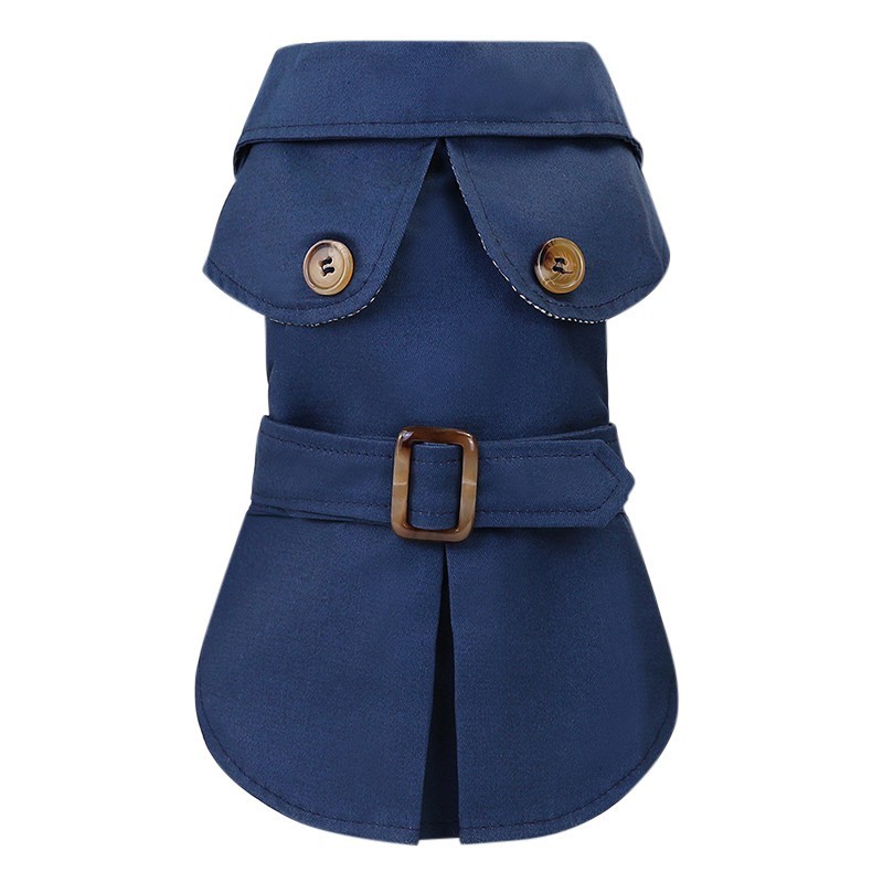 British Style Pets Dog Clothes Winter Thicken Jacket Coat Costumes Hoodies Clothes for Small Puppy Dogs Cat Clothing