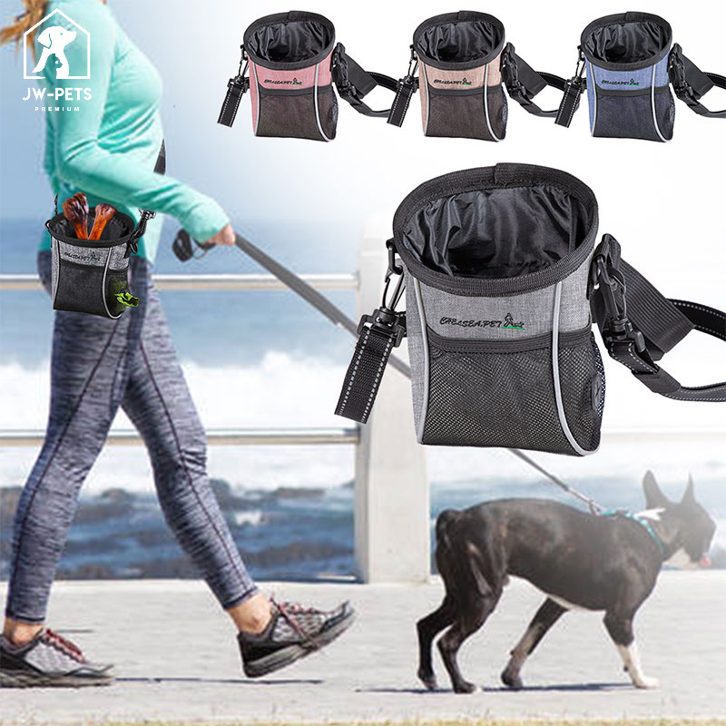 Outdoor Dog Pets Food Snack Bag Pouch Portable Dogs Snack Treat Pets Carriers Pack Pouch Waking Luggage