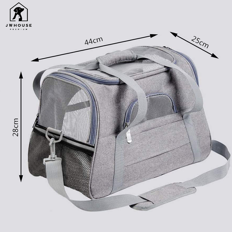 ZYZ PET Cat travel Bags Portable Breathable Car Foldable bags medium Large airline approved Dog Backpack Carrier with hiking