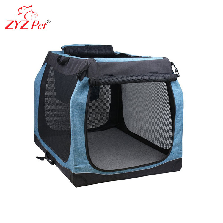 Large Pop Open Kennel dog transport box, Portable Cat Cage Kennel dog transport box