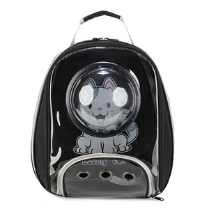 Breathable Cat Bag Travel Transparent Kitten Backpack Portable Space Capsule Pet Backpack For Cats Products