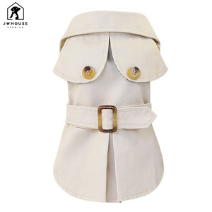 British Style Pets Dog Clothes Winter Thicken Jacket Coat Costumes Hoodies Clothes for Small Puppy Dogs Cat Clothing