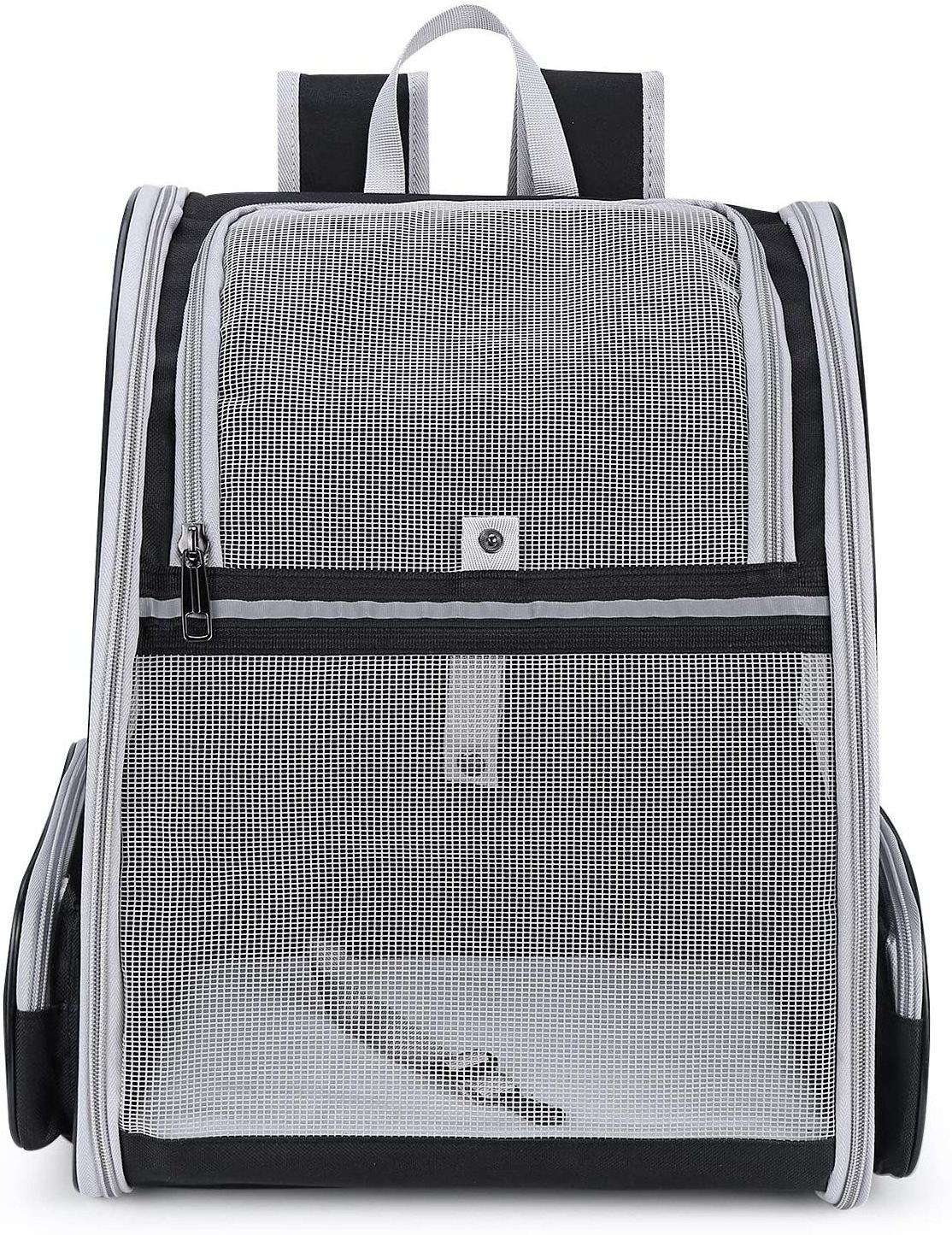 Breathable Pet Cat Carrier Backpack Large Cat Dogs Carrying Bag Folding Pet Chest Portableairline approved pet travel carrier