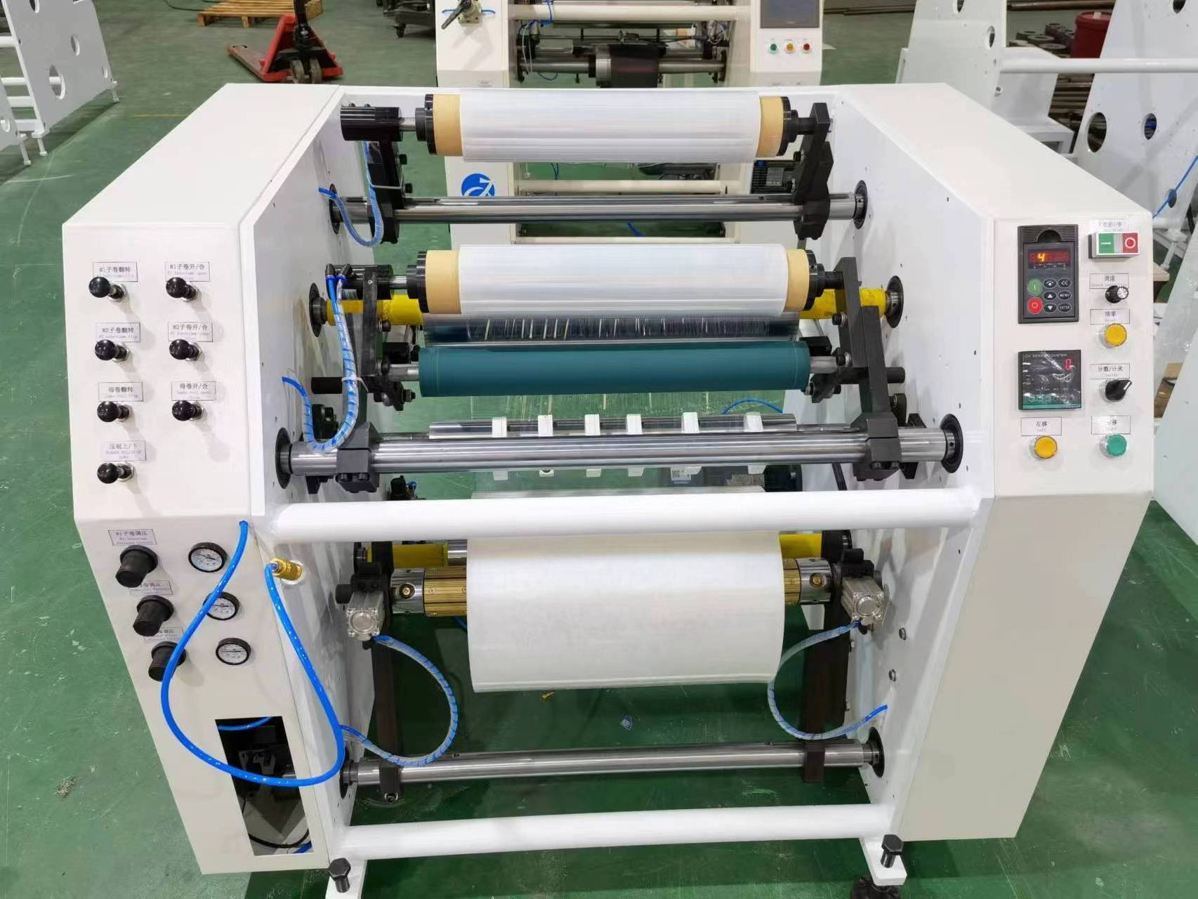 LLDPE stretch film rewinder wrapping film winding film rewinding machine Hot sale factory direct