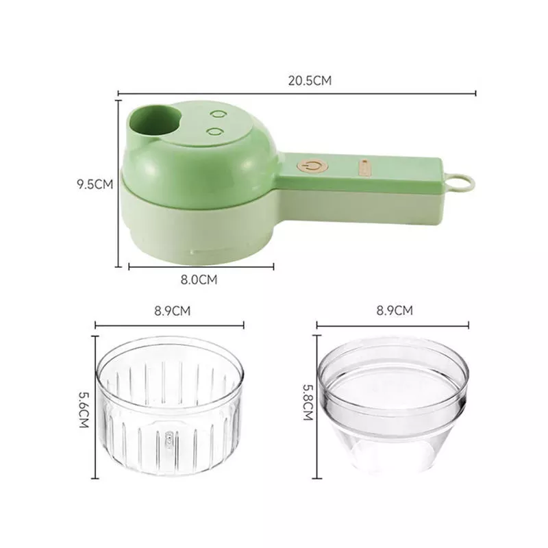 Hot-selling 13 In 1 Handheld Electric Vegetable Cutter Set Electric Slicer Kitchen Chopper Portable  Food chopper