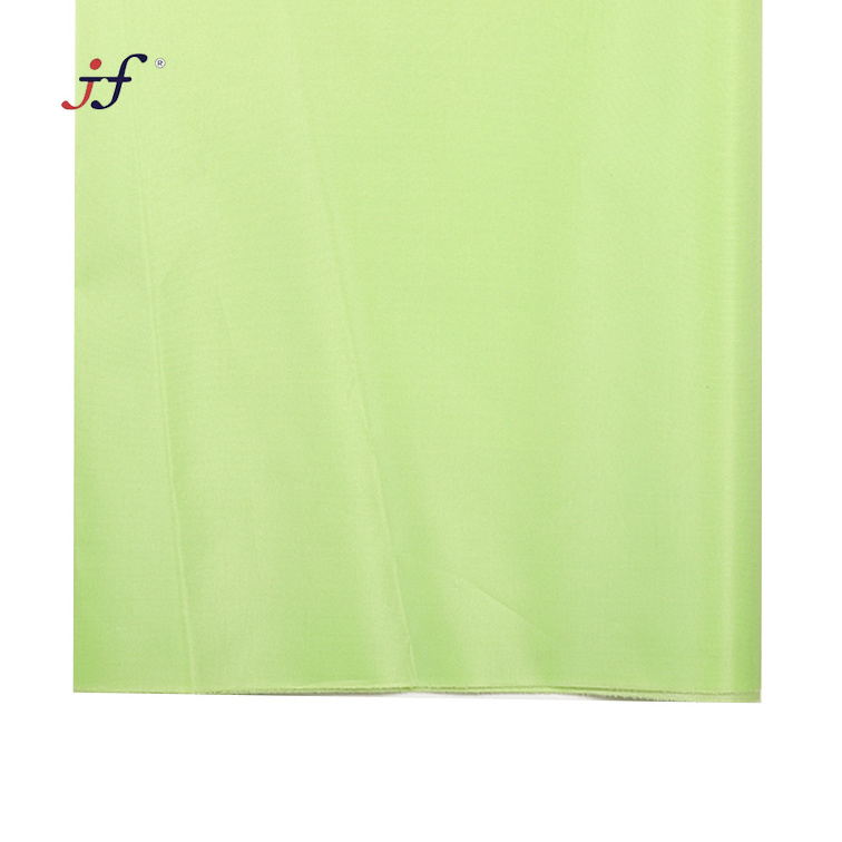 High grade green Anti-flaming and waterproof 190T taffeta for lining, bags, luggage, garment, umbrella