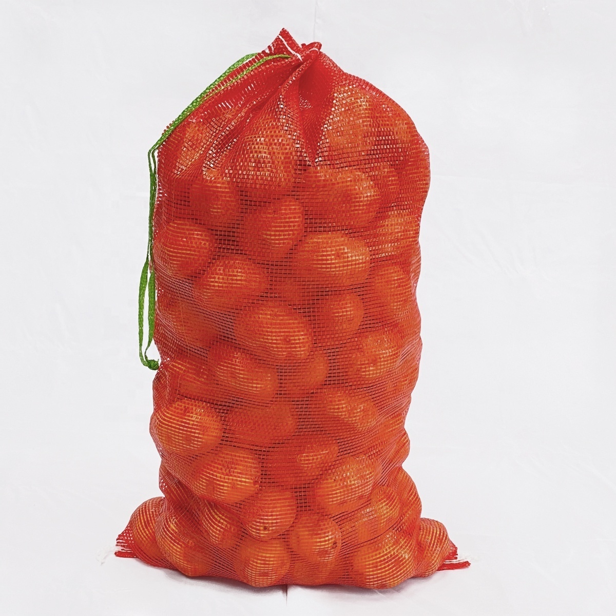 Wholesale Custom Recycle Plastic Net Sack Onion Potato Vegetable Packaging PP Tubular Leno Mesh Bag