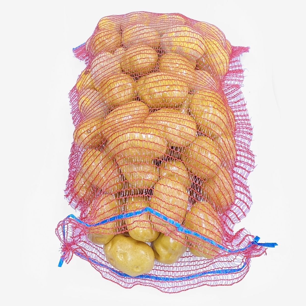 50*80cm 25KG 30kg 50lb Red Onions Potato Orange Fruit Sack Packaging PE Raschel Mesh Bag