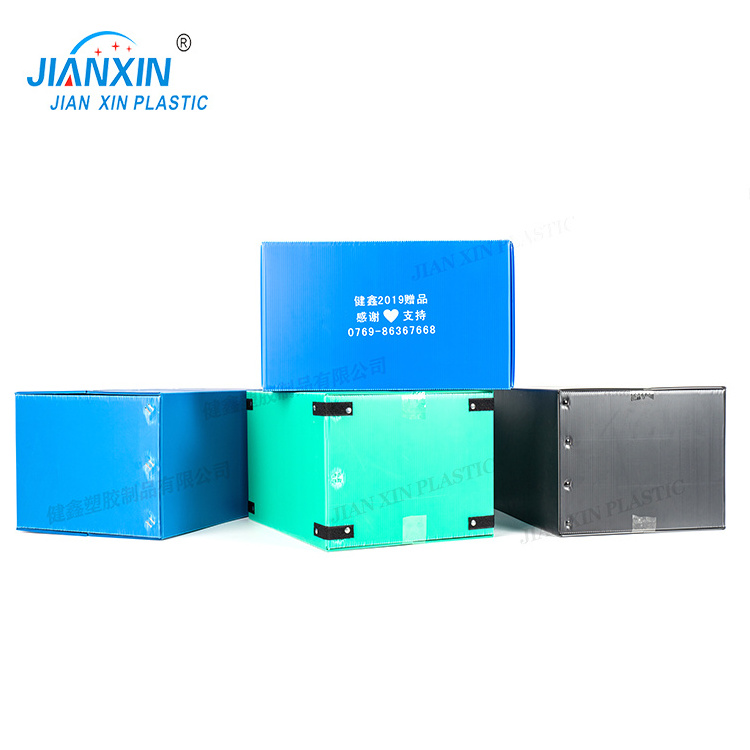 Folding Plastic Corrugated PP Hollow Sheet Correx Folding Box Board