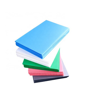 5mm pp hollow corflute color sheet polypropylene material plastic corrugated board correx corrug panel best price manufacturer