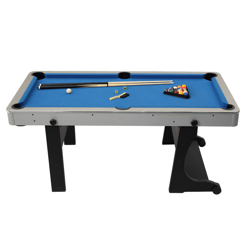 Indoor Family Use Folding Pool Table 6ft 7ft 8ft Fold up Billiard Table