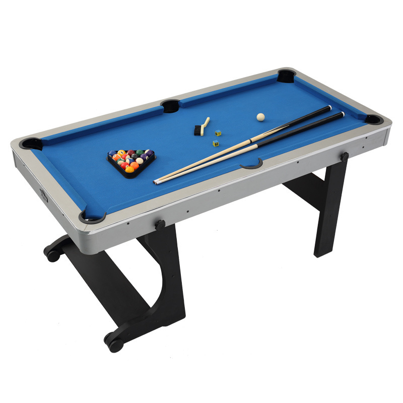 Indoor Family Use Folding Pool Table 6ft 7ft 8ft Fold up Billiard Table