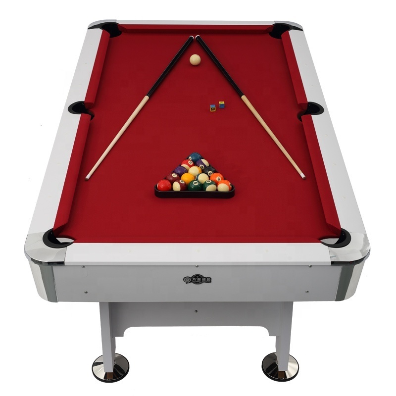 Jiuxing  Sports Hot Sale  MDF Marble Billiard Wiraka Pool Tables