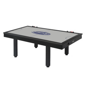 Powered Air Hockey Table Indoor Hockey Table Sports Gaming Set w/2 Pucks, 2 Pushers Home Game Room