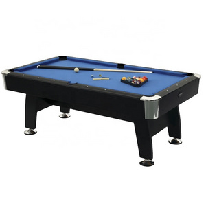 Indoor Sport Game Superior Engineer Wood Cheap 7ft Pool Table Billiard Game Multi Functional