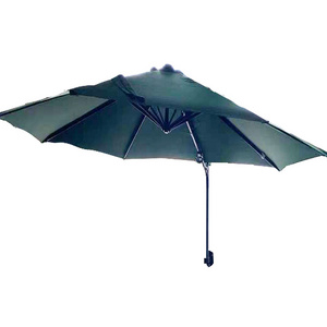 New design high quality Wall-Hanging Outdoor Mount umbrella parasol No base required  space saving leisure products