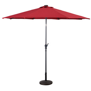 Wholesale Cheap Factory Customable 2.7M Market Umbrella Outdoor Garden Umbrella With Tilt