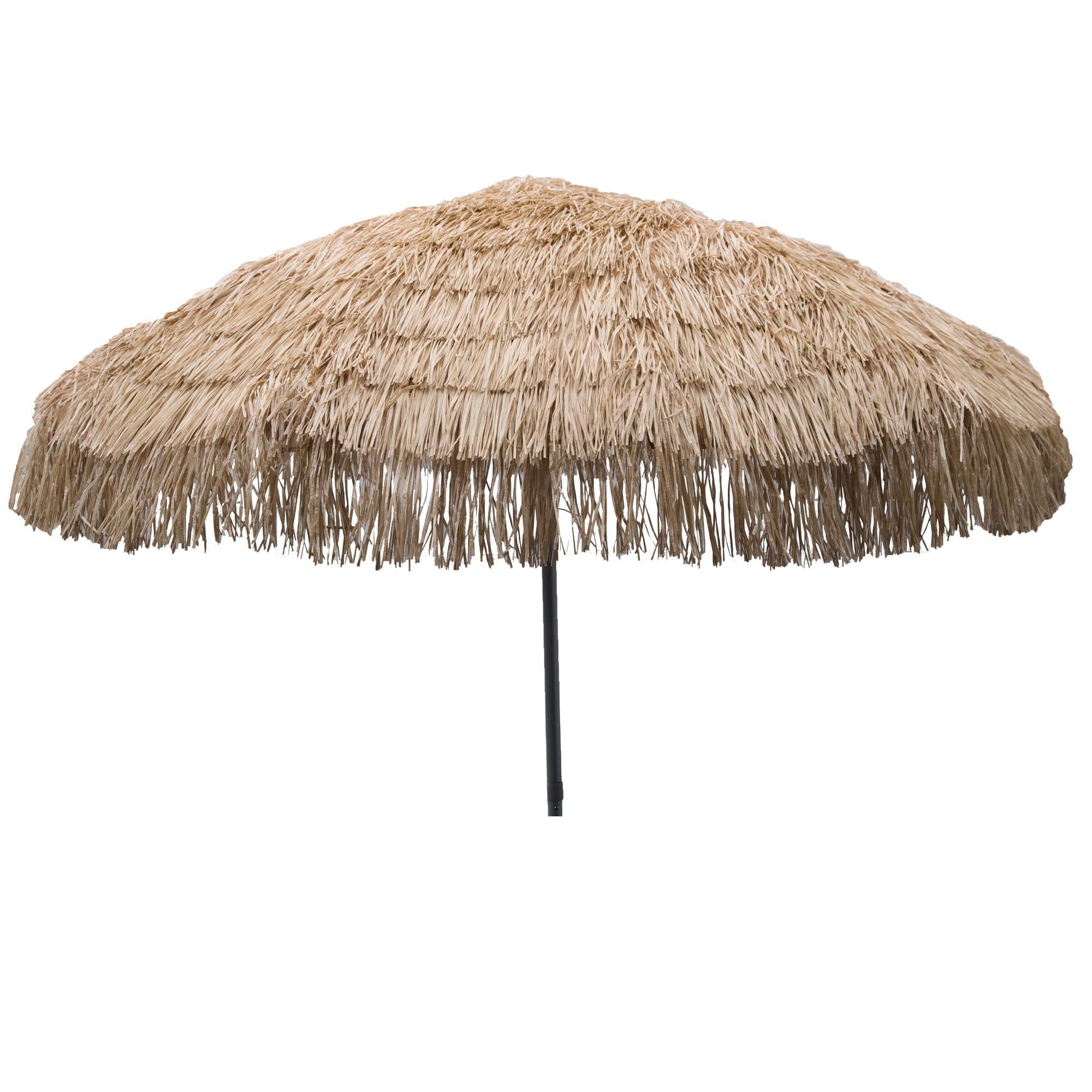 High Quality parasol umbrellas outdoor Beach Umbrella Thatch Roof Waterproof Straw Umbrella With Tilt