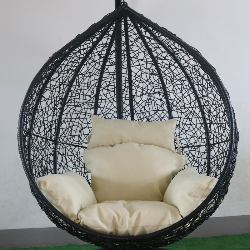 Hanging chair hollow hanging basket row branch swing bird's nest basket leisure cane chair cane woven hanging basket