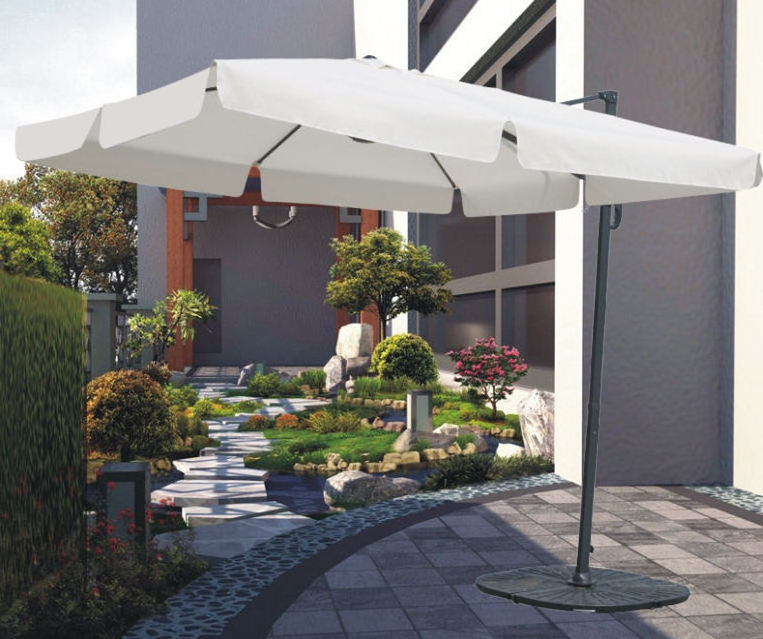 Luxury Cantilever Umbrella 10ft Square Patio umbrella parasol umbrellas outdoor