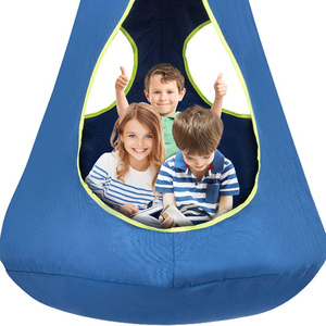 Kids Pod Nest Swing Seat Child Sensory Therapy Swing Indoor Outdoor Detachable Play Tent Hanging Hammock Chair for children