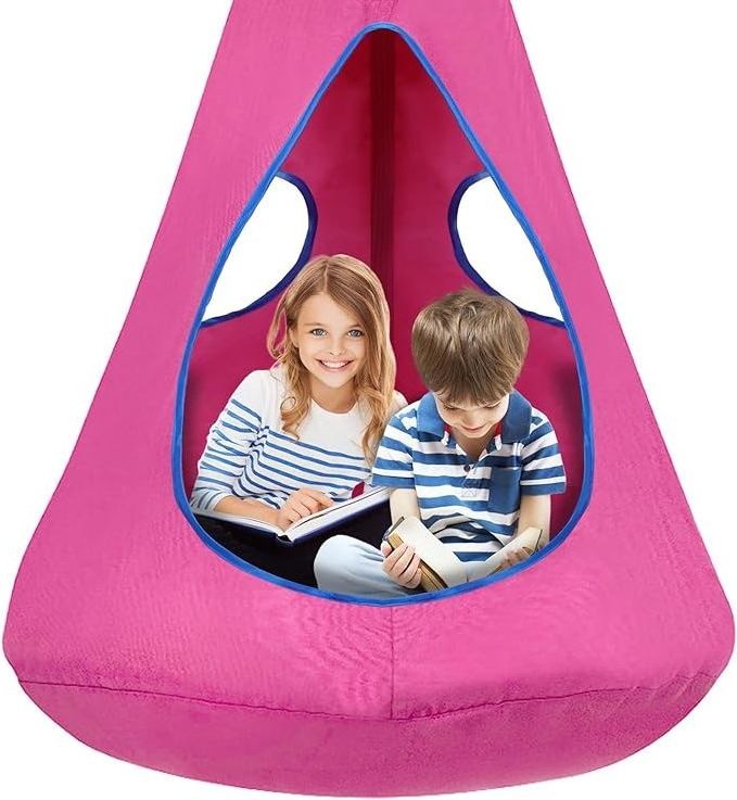 Kids Pod Nest Swing Seat Child Sensory Therapy Swing Indoor Outdoor Detachable Play Tent Hanging Hammock Chair for children