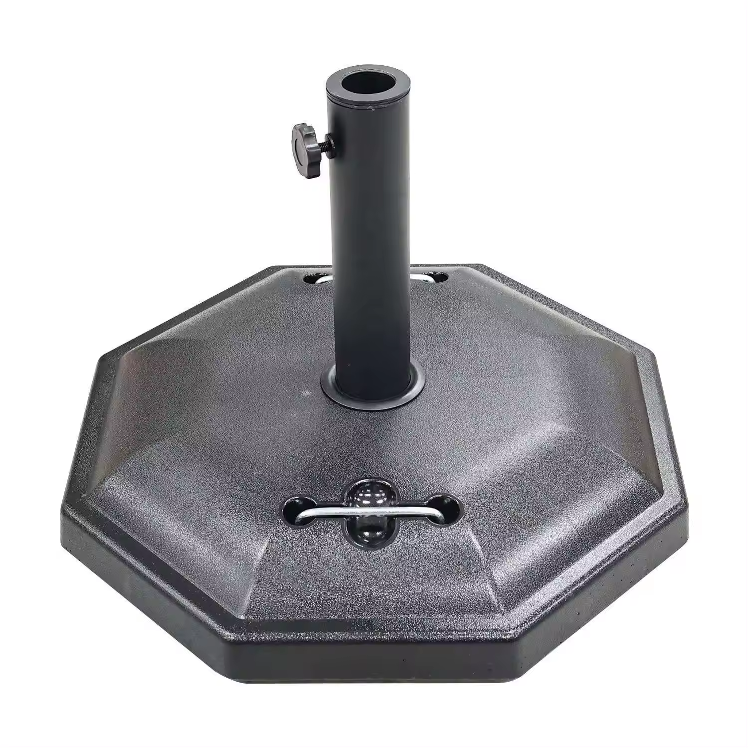 35KG Heavy Duty Umbrella Base With 58mm Pole Set In Concrete Outdoor Patio Umbrelle Base