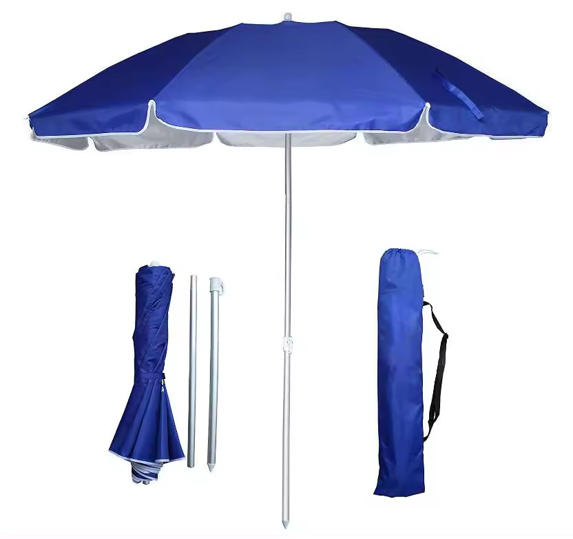 Beach Umbrella Outdoor Tassel Portable Commercial Grassland Tropical Promotional Print Courtyard Umbrella