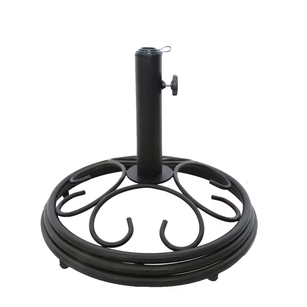 Bronze Cast Iron Stand Patio Umbrella Base Outdoor Yard Patio Umbrella Base Stand Outdoor Cast Iron Heavy Duty Umbrella Base