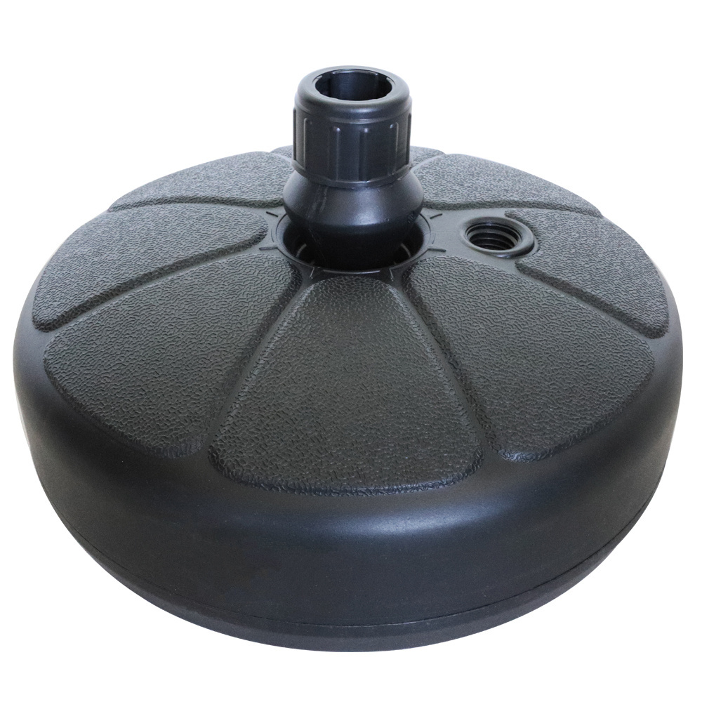 Hot Selling Customizable Outdoor Parasol Base Filled Water/Sand Plastic Umbrella Base For Patio