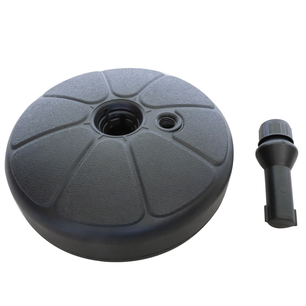 Hot Selling Customizable Outdoor Parasol Base Filled Water/Sand Plastic Umbrella Base For Patio