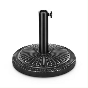 15KG Outdoor Beach Patio Garden Umbrella Parts Plastic Pipe Cement Filled Garden Umbrella Base