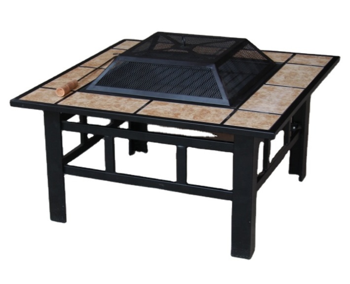 Limited time discount High quality Camping Fire Pit Metal of Material fire pit with metal bowl Garden Patio Heater BBQ