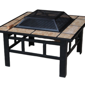 Limited time discount High quality Camping Fire Pit Metal of Material fire pit with metal bowl Garden Patio Heater BBQ