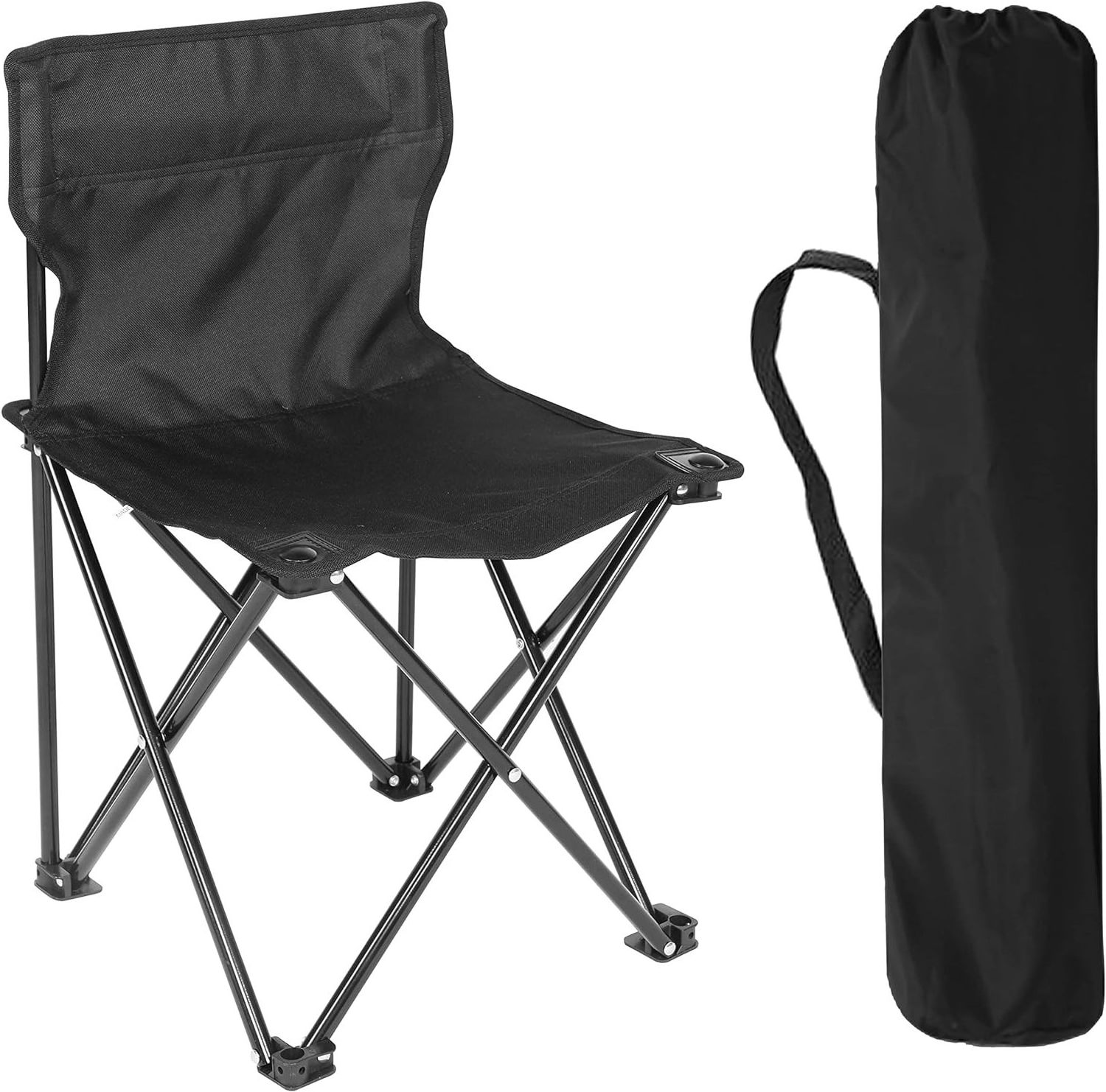 foldable camping chairs with Cupholder for Sporting Events portable folding chair cup holder outdoor seater zipper bag