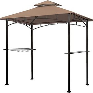 5x8 Grill Gazebo BBQ Canopy Tent Outdoor Patio Shelter Sun Shelter