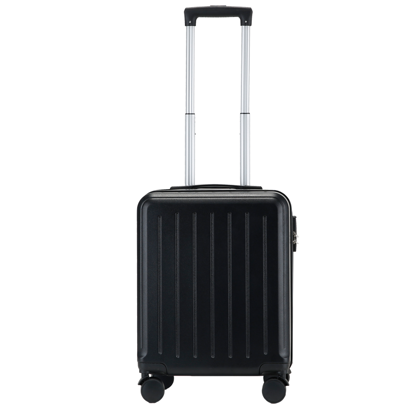 Unisex Travel Luggage Trolley PU Mini Suitcase with Spinner Caster Carry on Cabin Luggage Bags Cases