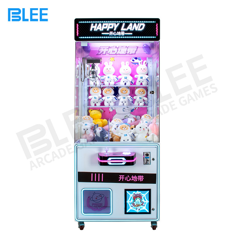 custom wholesale coin operated toy arcade catch toys claw crane game machines