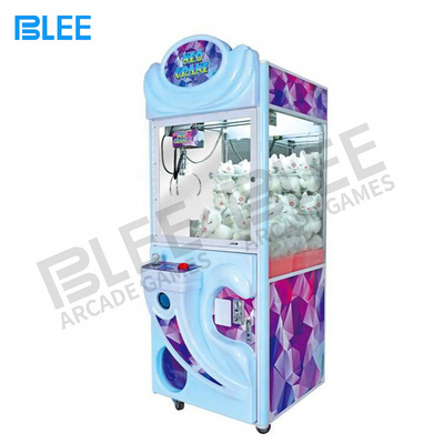 Personalized Gift Crane Claw Arcade Machine Crazy Toy 2 Coin Operated Toy Crane Claw Machine With Dollar Bill Acceptor