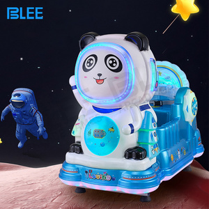 Factory Price New MP5 Space Bear Kiddie Ride Swing Car Ride Coin-operated Baby Swing Machine