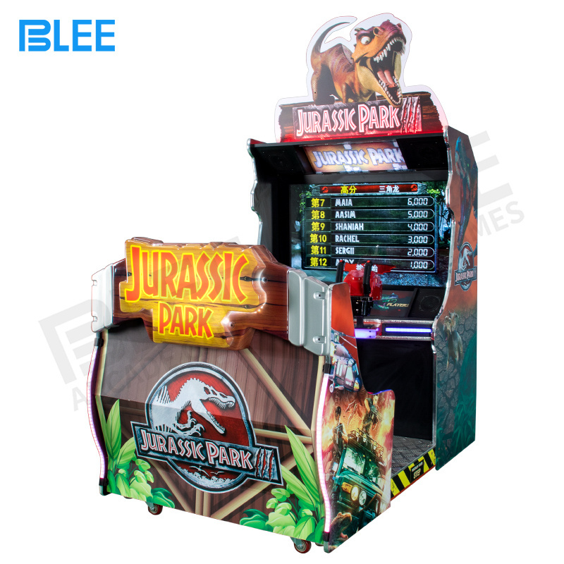 Amusement Park Coin Operated Arcade Game Machine Jurassic Park Arcade Game Indoor Shooting video games