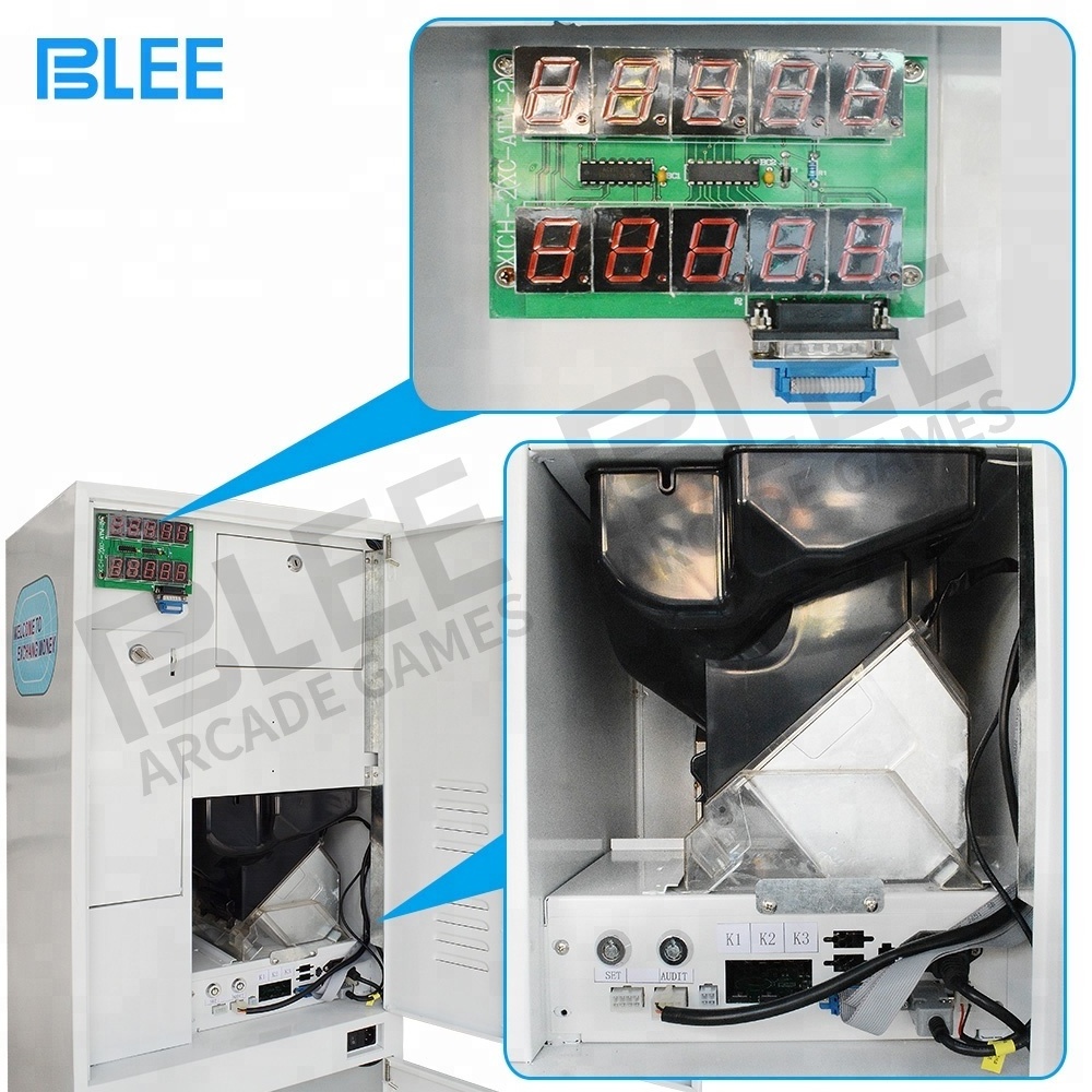 Coin change machine supplier direct wholesale automatic bill exchange arcade game token coin changer machine