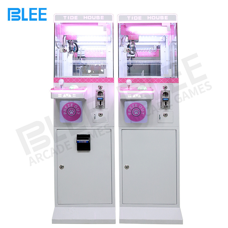 High quality coin operated crane toy catcher machine amusement center toy claw machine supplier